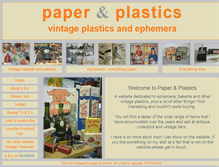 Tablet Screenshot of paperandplastics.co.uk